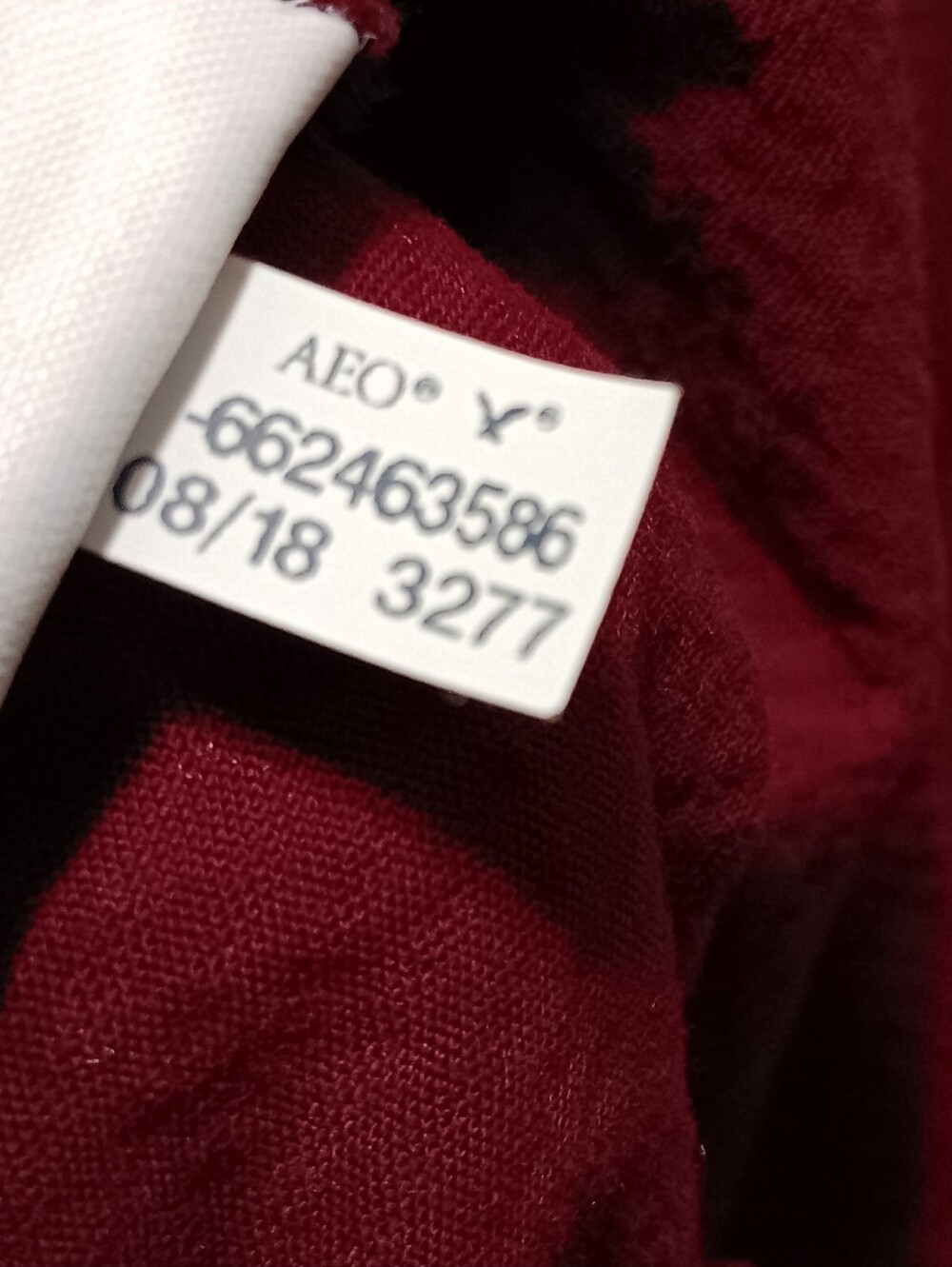 American Eagle Burgundy L Corduroy Pinafore Overall Mini Dress Academia Preppy - Picture 5 of 9